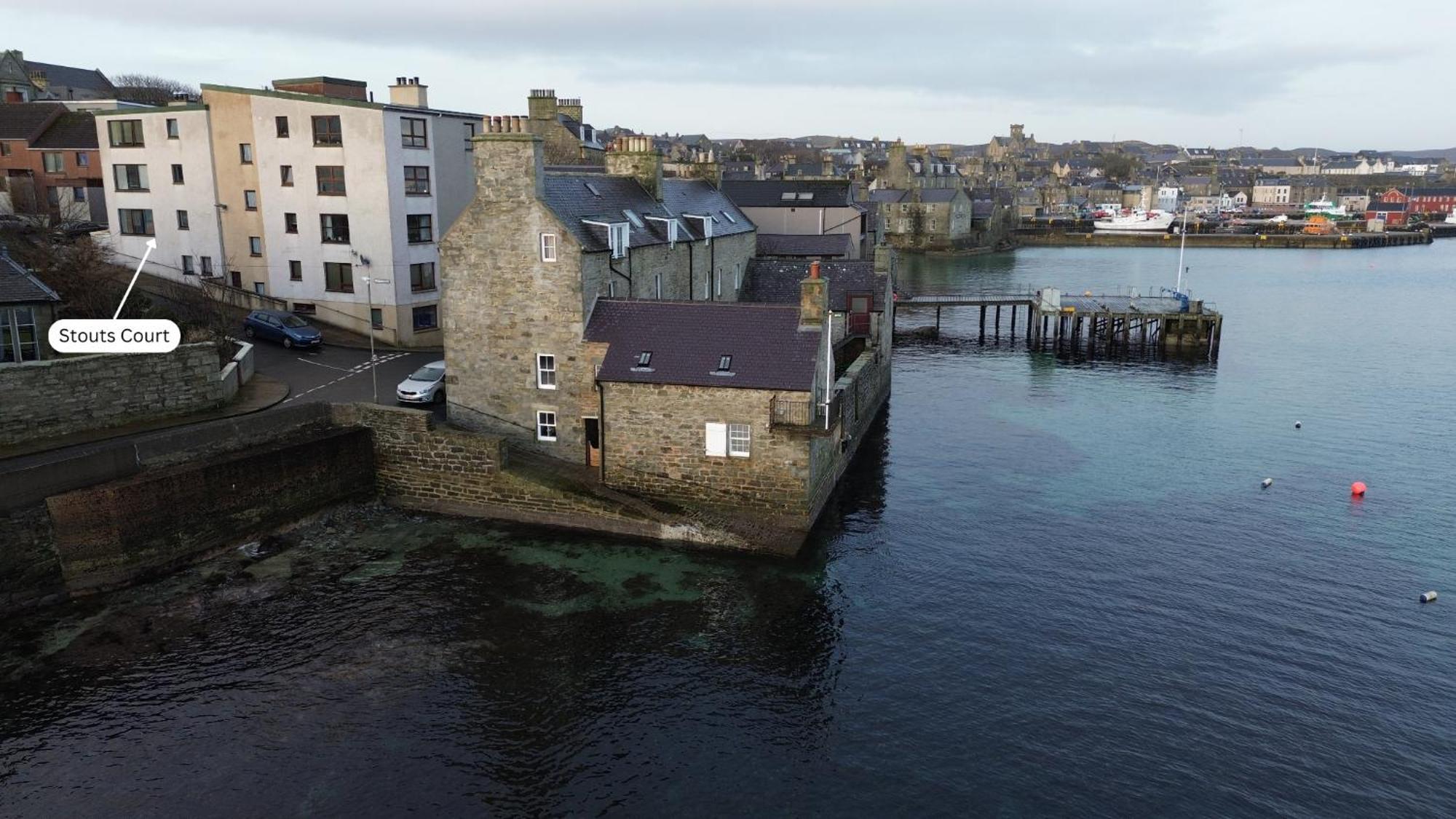Stouts Court Apartment Lerwick Exterior photo